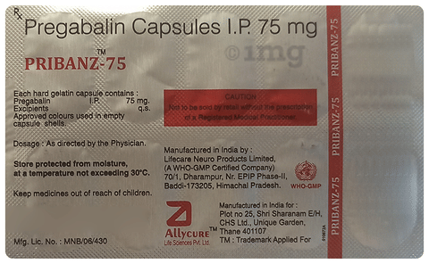 Pribanz 75 Capsule image