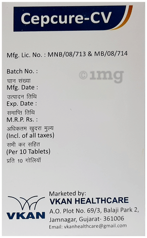 Cepcure-CV Tablet image