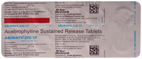 Abiways 200 SR Tablet image