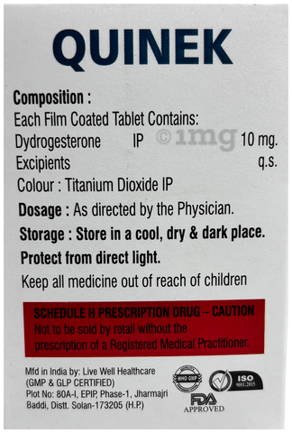 Quinek Tablet image Quinek Tablet image