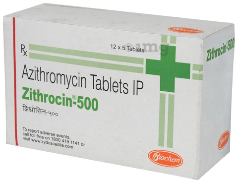 Zithrocin 500mg Tablet