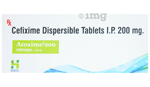 Atoxime 200 Tablet image Atoxime 200 Tablet image