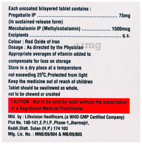 Nervance SR Tablet