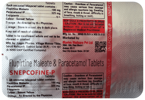 Snepcofine-P Tablet image Snepcofine-P Tablet image
