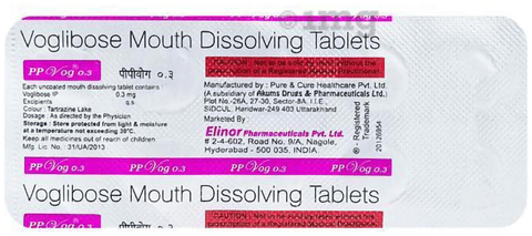Ppvog 0.3mg Tablet image Ppvog 0.3mg Tablet image
