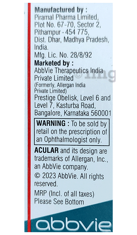 Acular LS Ophthalmic Solution image