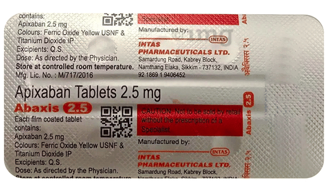 aBAXis 2.5mg Tablet image