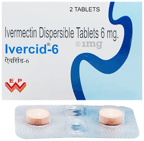 Ivercid 6mg Tablet image