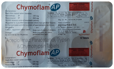 Chymoflam AP Tablet image
