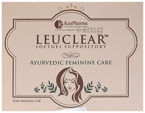 Leuclear Softgel Suppository image Leuclear Softgel Suppository image