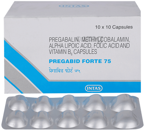 Pregabid Forte 75 Capsule image