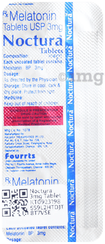 Noctura 3mg Tablet image Noctura 3mg Tablet image