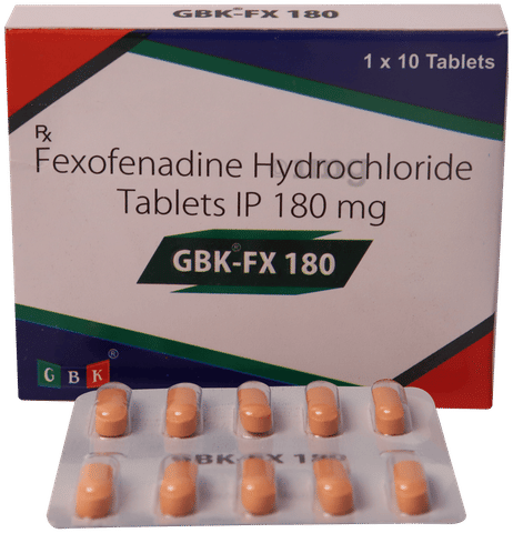 Gbk FX 180mg Tablet image