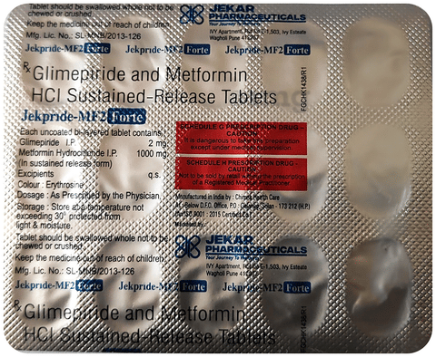 Jekpride-MF2 Forte Tablet SR image