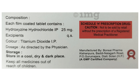 Prucalm 25mg Tablet image