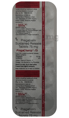 Pregachamp 75 Tablet SR image