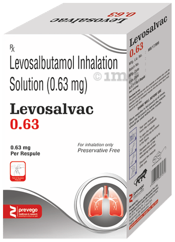 Levosalvac 0.63mg Respules image