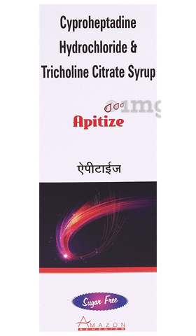 Apitize Syrup Sugar Free image