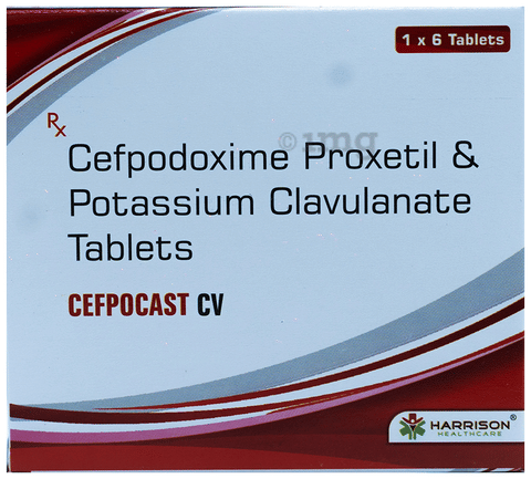 Cefpocast CV Tablet image