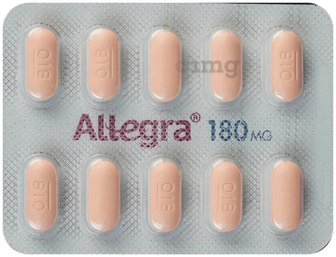Allegra 180mg Tablet image