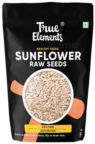 True Elements Sunflower Seeds Raw Seeds image