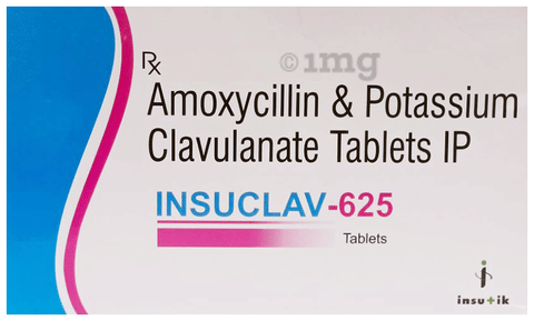 Insuclav 625 Tablet image