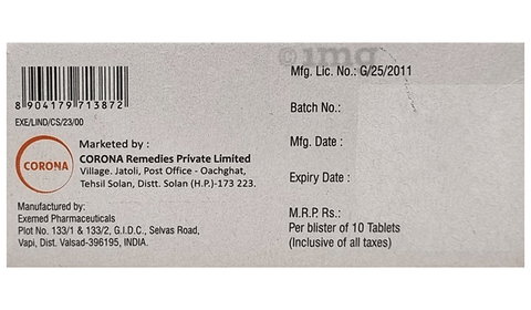 Linabite D 10mg/5mg Tablet image Linabite D 10mg/5mg Tablet image