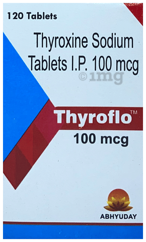 Thyroflo 100mcg Tablet image