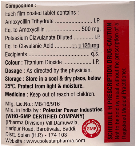 Kashmox 625 Tablet image Kashmox 625 Tablet image