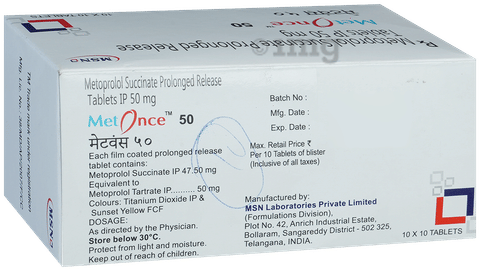 Metonce 50 Tablet PR image