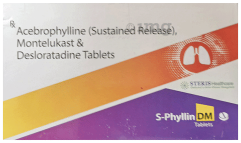 S-Phyllin DM Tablet SR image S-Phyllin DM Tablet SR image