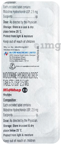 Midohep 2.5 Tablet image