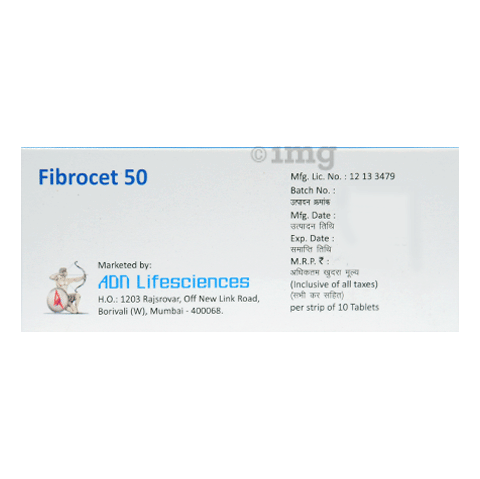 Fibrocet 50 Tablet image