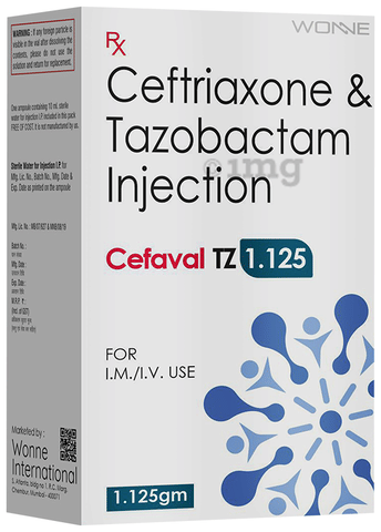 Cefaval TZ 1.125 Injection image Cefaval TZ 1.125 Injection image