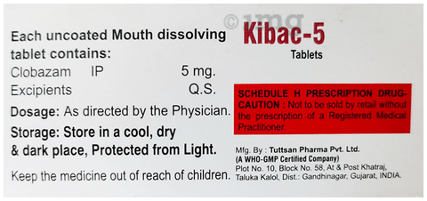 Kibac 5 Tablet MD image