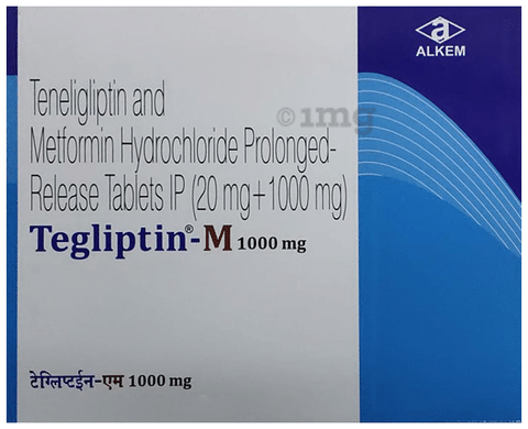 Tegliptin-M 1000mg Tablet PR