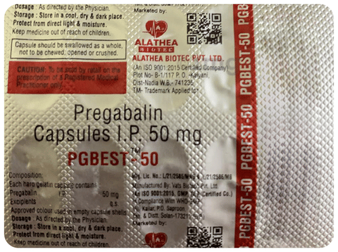 Pgbest 50 Capsule image