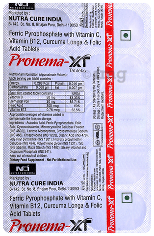Pronema -XT Tablet image Pronema -XT Tablet image
