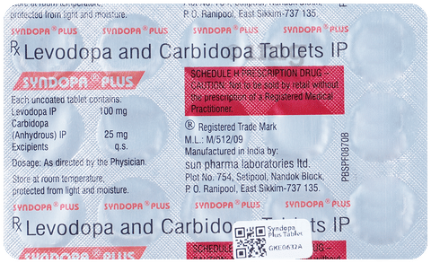 Syndopa Plus Tablet image