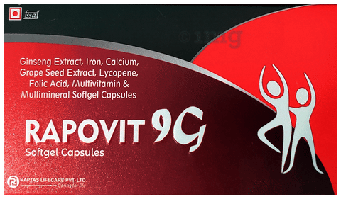 Rapovit 9G Softgel Capsule image Rapovit 9G Softgel Capsule image