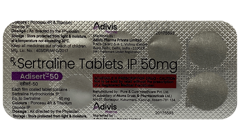 Adisert 50 Tablet image