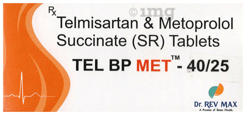 Tel BP Met 40/25 Tablet SR
