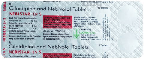 Nebistar LN 5mg/10mg Tablet image