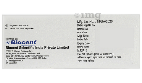 Cilcent 10 Tablet image