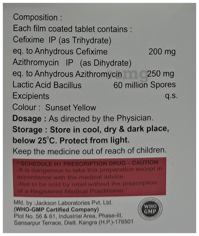 Ceprax-AZ Tablet image