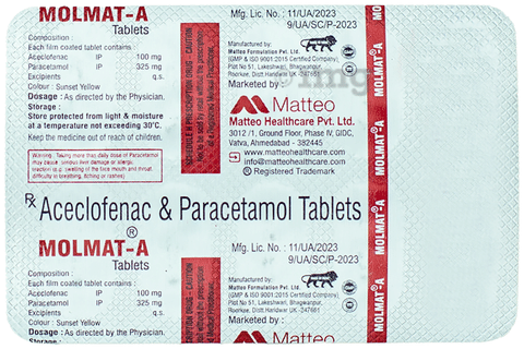 Molmat-A Tablet image Molmat-A Tablet image