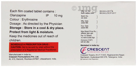 Olapin 10 Tablet image