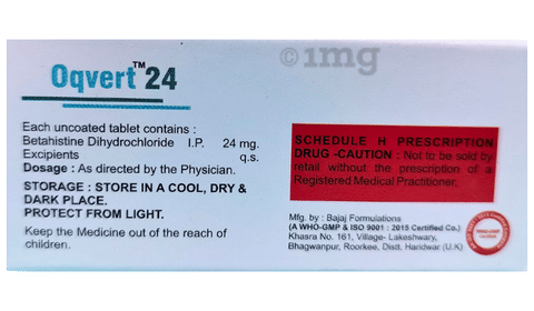 Oqvert 24 Tablet image