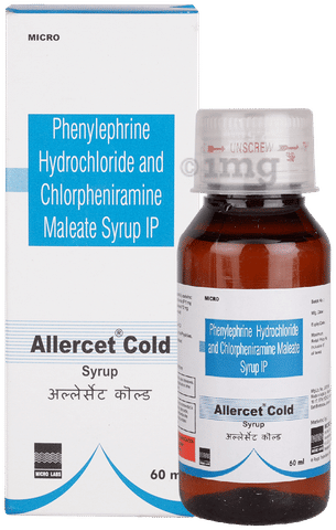 Allercet Cold Syrup image Allercet Cold Syrup image