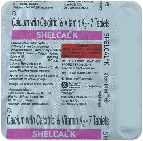 Shelcal K Tablet image Shelcal K Tablet image
